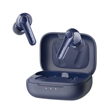 EarFun Air Pro 4 teljesen vezeték nélküli fülhallgató zajszűréssel, 6 beépített mikrofonnal, 52 órás lejátszási idővel - Kék (TW600-BLUE)