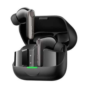 EarFun Air Pro 4+ teljesen vezeték nélküli fülhallgató, dupla hangszóró, Bluetooth 6.0 - Fekete