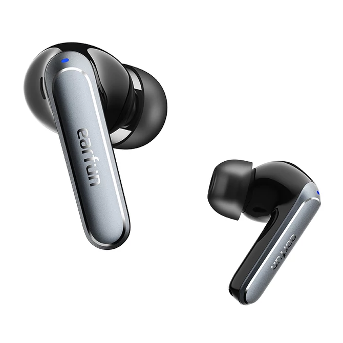 Kép 5/8 - EarFun Air 2 teljesen vezeték nélküli Hi-Res fülhallgató, 4 mikrofonnal, IPX7 - Fekete