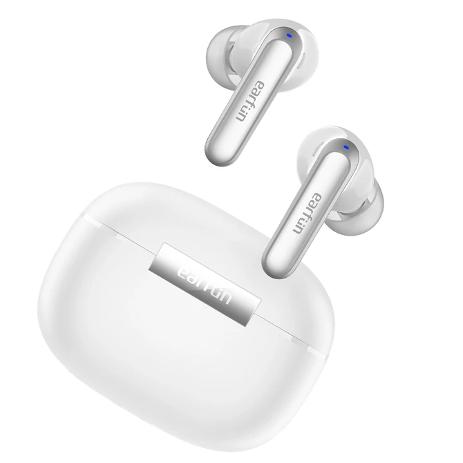 Kép 2/2 - EarFun Air 2 teljesen vezeték nélküli Hi-Res fülhallgató, 4 mikrofonnal, IPX7 - Fehér