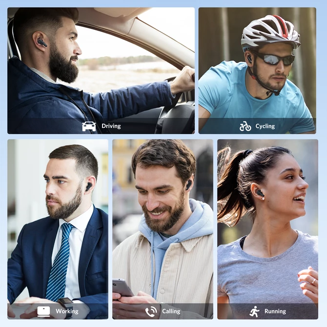 Kép 5/7 - EarFun Air Mini 2 vezeték nélküli könnyű és mini fülhallgató