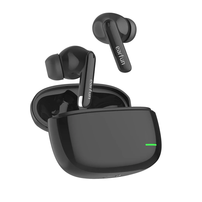 Kép 1/7 - EarFun Air Mini 2 vezeték nélküli könnyű és mini fülhallgató, fekete (TW203)