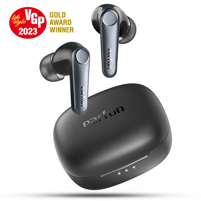 Kép 3/8 - EarFun Air Pro 3 teljesen vezeték nélküli fülhallgató zajszűréssel, 6 beépített mikrofonnal (TW500B)