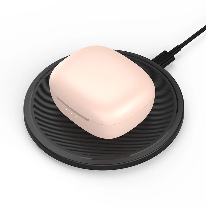 Kép 6/8 - EarFun Air Pro 3 teljesen vezeték nélküli fülhallgató zajszűréssel, 6 beépített mikrofonnal - Pink (TW500P)