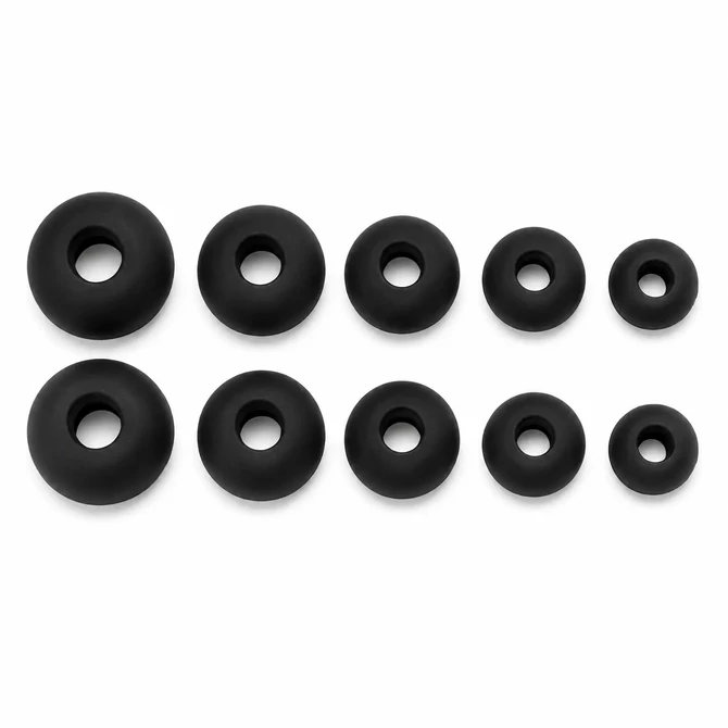 Kép 1/3 - EarFun Air Pro 4i gumiharang szett - Fekete