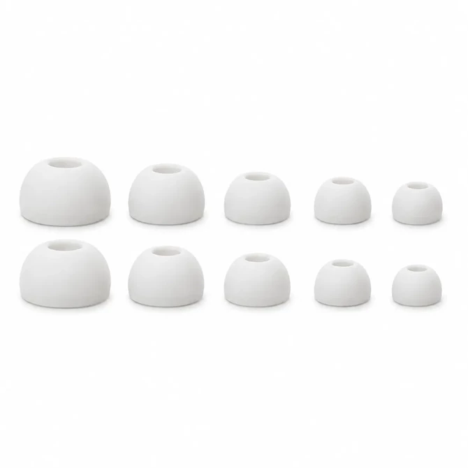 Kép 2/3 - EarFun Air Pro 4i gumiharang szett - Fehér
