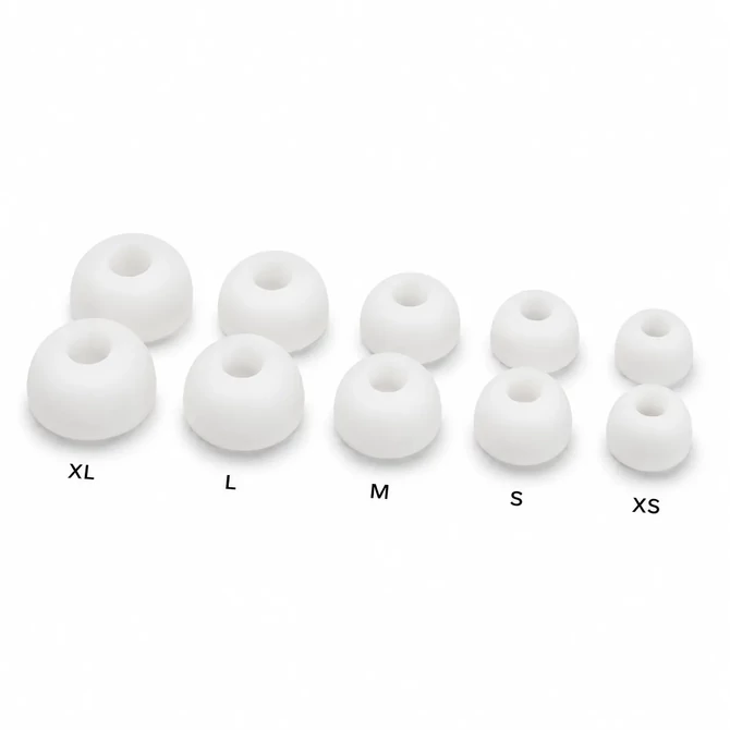 Kép 3/3 - EarFun Air Pro 4i gumiharang szett - Fehér