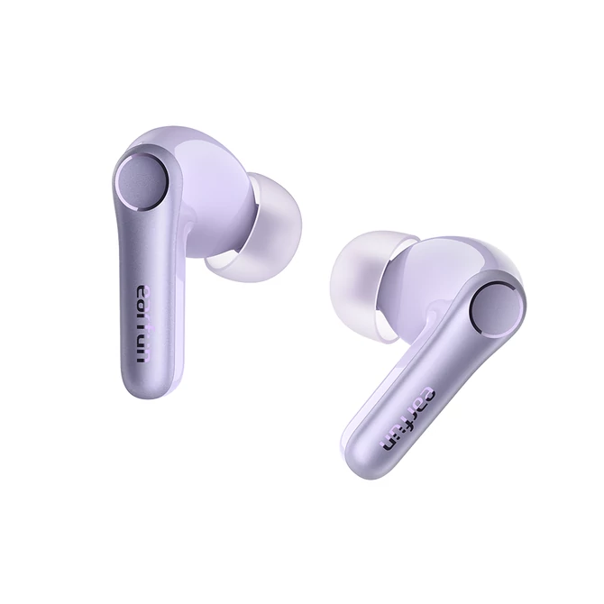 Kép 3/3 - EarFun Air Pro 4 teljesen vezeték nélküli fülhallgató zajszűréssel, 6 beépített mikrofonnal, 52 órás lejátszási idővel - Lila (TW600-V)