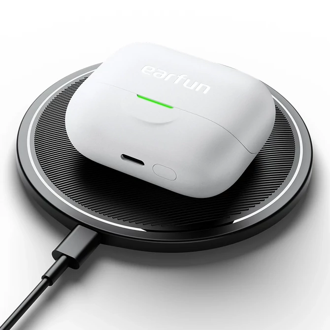 Kép 11/11 - EarFun Air Pro 4+ AI fordítós vezeték nélküli fülhallgató, adaptív zajszűréssel és dupla hangszórókkal, IP55, BT6.0 - Fehér (TW700W)