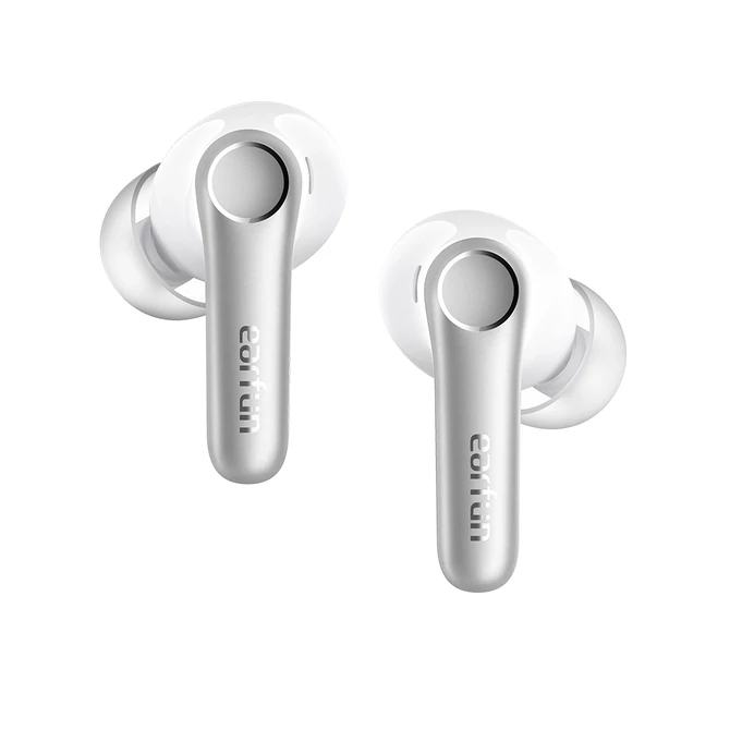 Kép 5/6 - EarFun Air Pro 4 teljesen vezeték nélküli fülhallgató zajszűréssel, 6 beépített mikrofonnal, 52 órás lejátszási idővel, LDAC, HI-RES (TW600B)