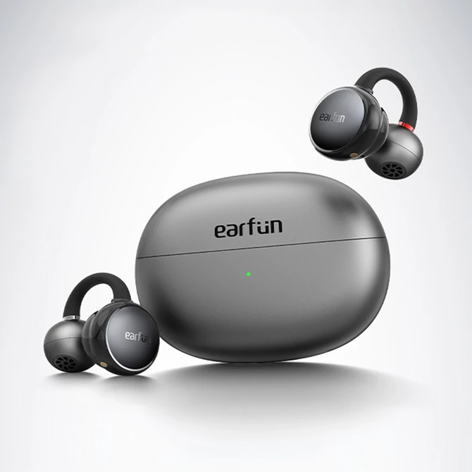 Kép 3/13 - EarFun Clip nyitott kialakítású, fülre csíptethető fülhallgató Hi-Res hangzással és 40 órás üzemidővel (CW100)