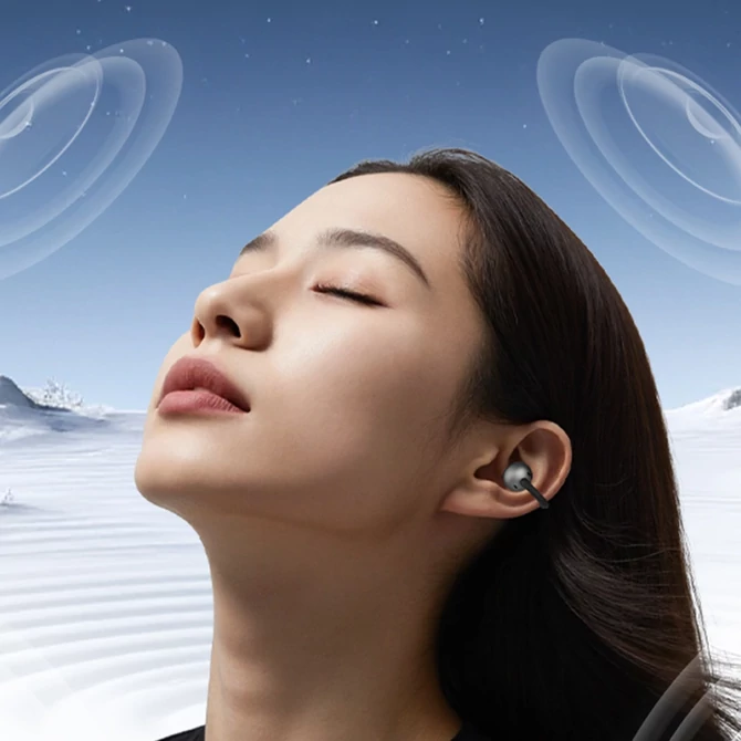 Kép 7/13 - EarFun Clip nyitott kialakítású, fülre csíptethető fülhallgató Hi-Res hangzással és 40 órás üzemidővel (CW100)