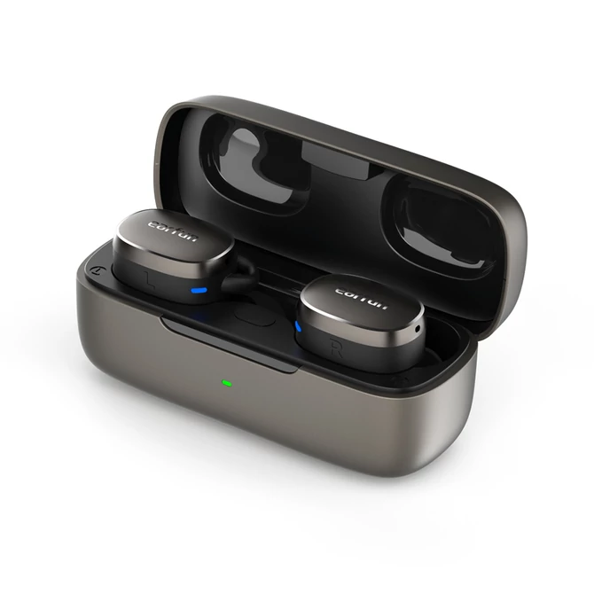 Kép 1/6 - EarFun Free Pro 3 extra könnyű vezeték nélküli fülhallgató zajszűréssel, 6 beépített mikrofonnal (TW400B)