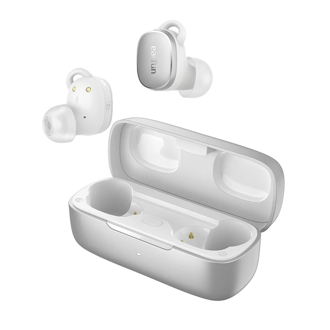 Kép 1/4 - EarFun Free Pro 3 extra könnyű vezeték nélküli fülhallgató zajszűréssel, 6 beépített mikrofonnal (TW400W)