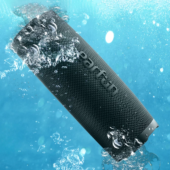 Kép 5/18 - EarFun UBOOM Slim vezeték nélküli bluetooth hangszóró, IPX7 vízálló, 20W (SP100)