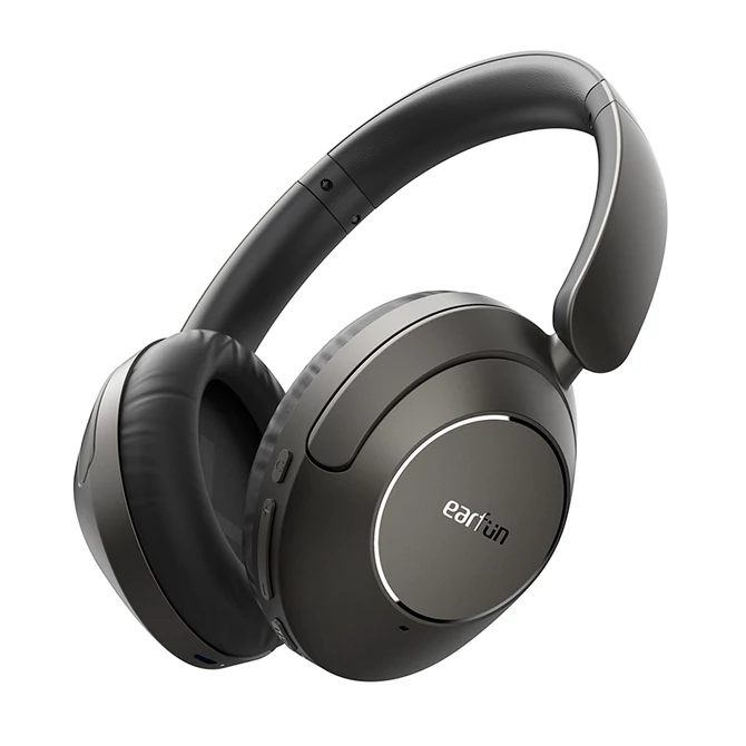 Kép 1/5 - Earfun Wave Pro vezeték nélküli zajszűrős fejhallgató 80 órás üzemidővel és 5 AI mikrofonnal  - Hi-Res Audio